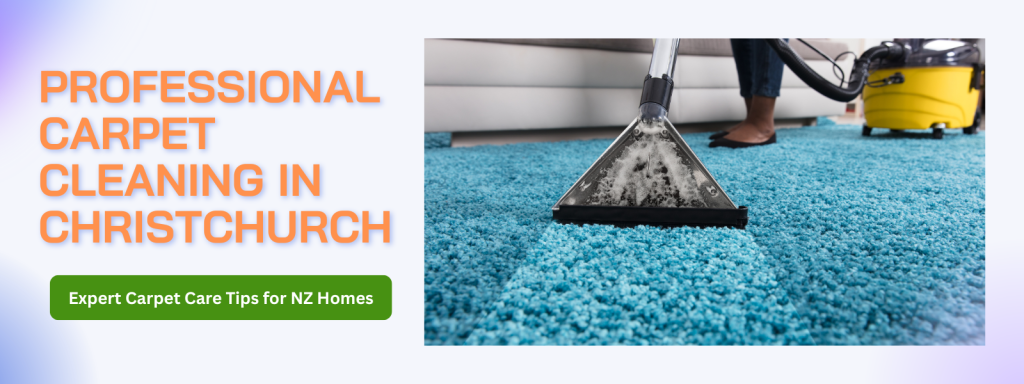 How often should carpets be professionally cleaned in New Zealand homes